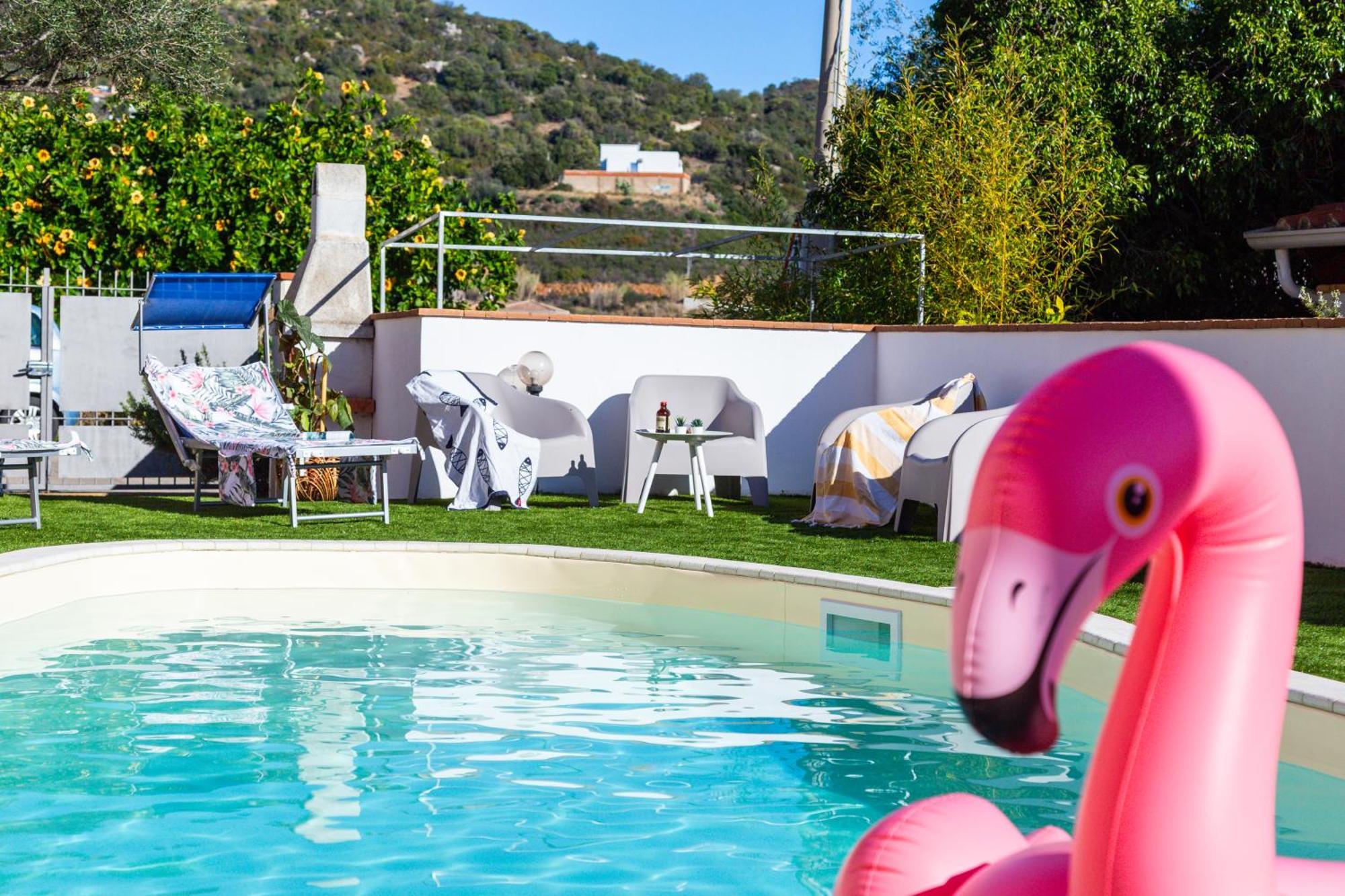 Bynos Pool - Primo Piano Daire Santa Maria Navarrese Dış mekan fotoğraf